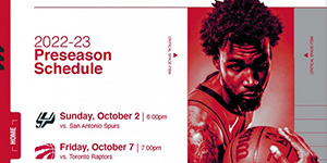 2022/2023NBA火箭季前赛赛程一览
