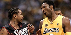 艾弗森生涯场均数据一览