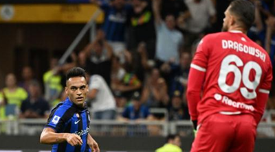 意甲第2轮：国际米兰3-1斯佩齐亚全场回放 视频集锦地址一览