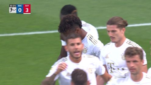 德甲第3轮:波鸿0-7拜仁慕尼黑全场回放 视频集锦地址一览