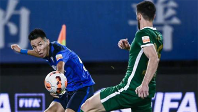 中超第13轮：沧州雄狮1-1浙江队 穆谢奎破门蒋哲替补建功