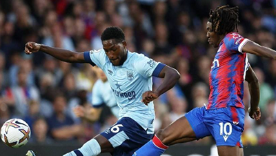 英超第5轮：水晶宫1-1布伦特福德 扎哈破门维萨替补绝平