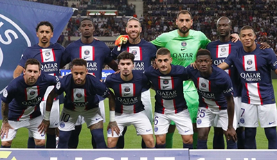 法甲第5轮：图卢兹0-3巴黎圣日耳曼 内马尔、姆巴佩建功