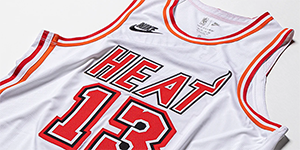 2022/2023NBA热火经典版球衣什么样