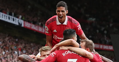 英超第6轮：曼联3-1阿森纳 安东尼首秀破门拉什福德双响