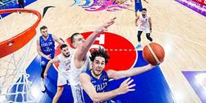 2022男篮欧锦赛1/8决赛比赛结果