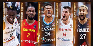 2022欧锦赛最佳阵容一览