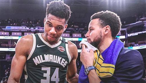 库里回应字母哥称赞 他也是最好的球员