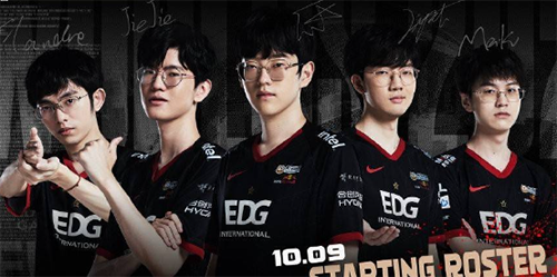s12小组赛:EDG战胜C9 Meiko锤石神预判连钩三C