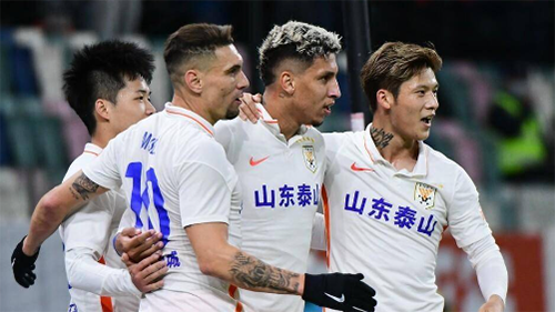 中超22轮：北京国安3-3山东泰山 高天意梅开二度