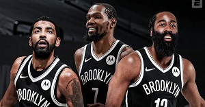 篮网三巨头合体打了几场