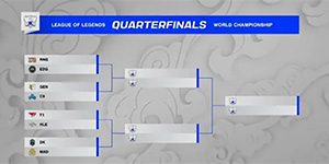 2022英雄联盟全球总决赛八强对阵一览