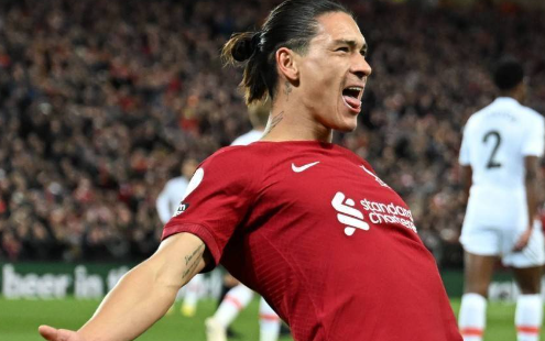 英超第12轮：利物浦1-0西汉姆联 努涅斯头球破门阿利森扑点