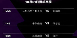 2022WTT澳门冠军赛八分之一决赛赛程一览