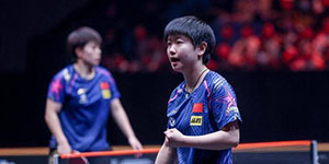 2022新乡WTT世界杯：孙颖莎4-3陈梦赢得新乡站女单冠军