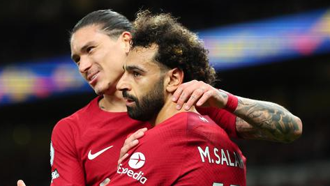 英超第15轮：热刺1-2利物浦 萨拉赫梅开二度凯恩破门