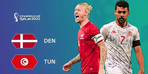 2022卡塔尔世界杯小组赛丹麦VS突尼斯比赛预测