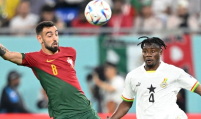 2022世界杯小组赛：葡萄牙3-2加纳 C罗点射破纪录