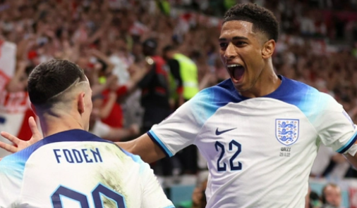 卡塔尔世界杯英格兰3-0大胜威尔士 携手美国晋级淘汰赛