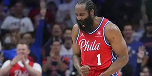 2022哈登在哪一个球队