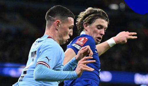 英格兰足总杯第三轮：曼城4-0切尔西 马赫雷斯双响小蜘蛛破门