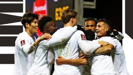 英格兰足总杯第三轮：牛津联0-3阿森纳 恩凯蒂亚双响