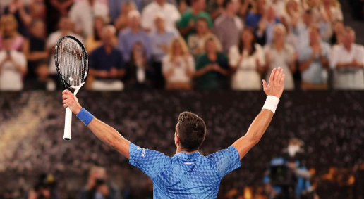 德约直落三盘晋级决赛 距离个人澳网第10冠、大满贯第22冠仅差一胜