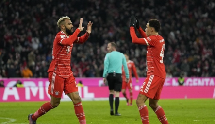 德甲第22轮：拜仁慕尼黑3-0柏林联合 柏林联合毫无还手之力