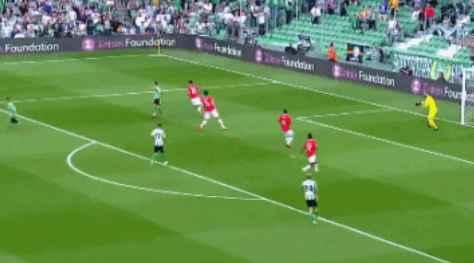 欧联杯1/8决赛：皇家贝蒂斯0-1曼联全场回放 视频集锦地址一览