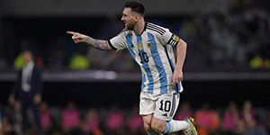 梅西国家队100球什么时候达成