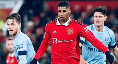 英超第25轮补赛：曼联1-0布伦特福德 拉师傅破门