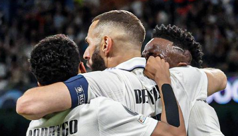 欧冠1/4决赛：皇家马德里2-0切尔西 本泽马阿森西奥建功