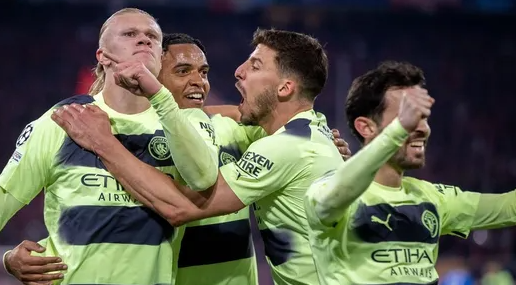 欧冠1/4决赛：拜仁慕尼黑1-1曼城 曼城总比分4-1晋级