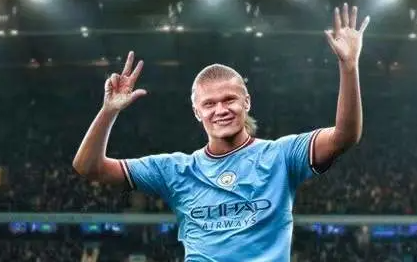 英超第28轮：曼城3-0西汉姆联 哈兰德35球破纪录