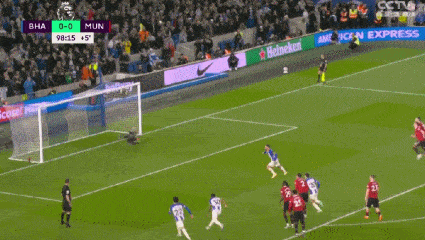 英超第28轮：布莱顿1-0曼联全场回放 视频集锦地址一览