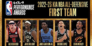 2022/2023NBA最佳防守一阵一览