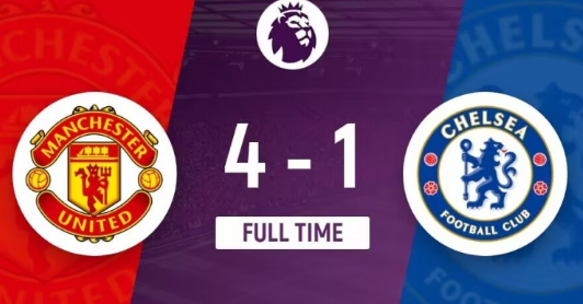 英超第32轮补赛：曼联4-1切尔西全场回放 视频集锦地址一览