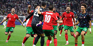 2024欧洲杯四分之一决赛上半区对阵结果