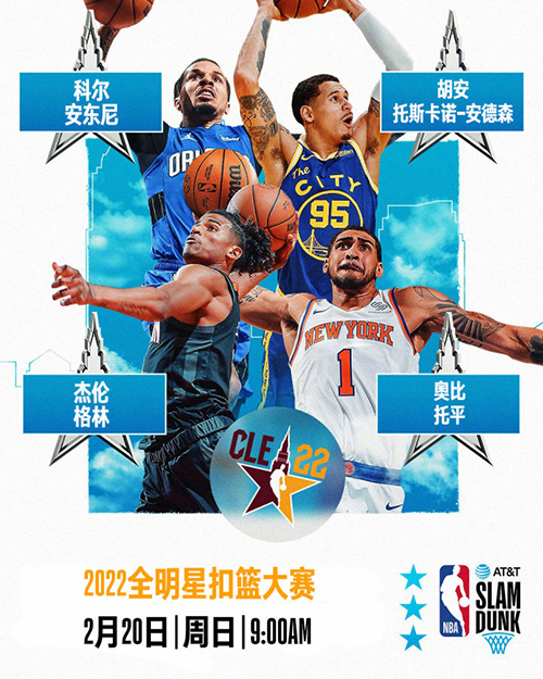 2022NBA全明星扣篮大赛比赛规则-2022NBA全明星扣篮大赛比赛赛制